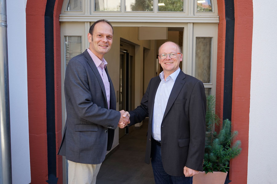 Links Andreas Otto, rechts Jens Kranhold