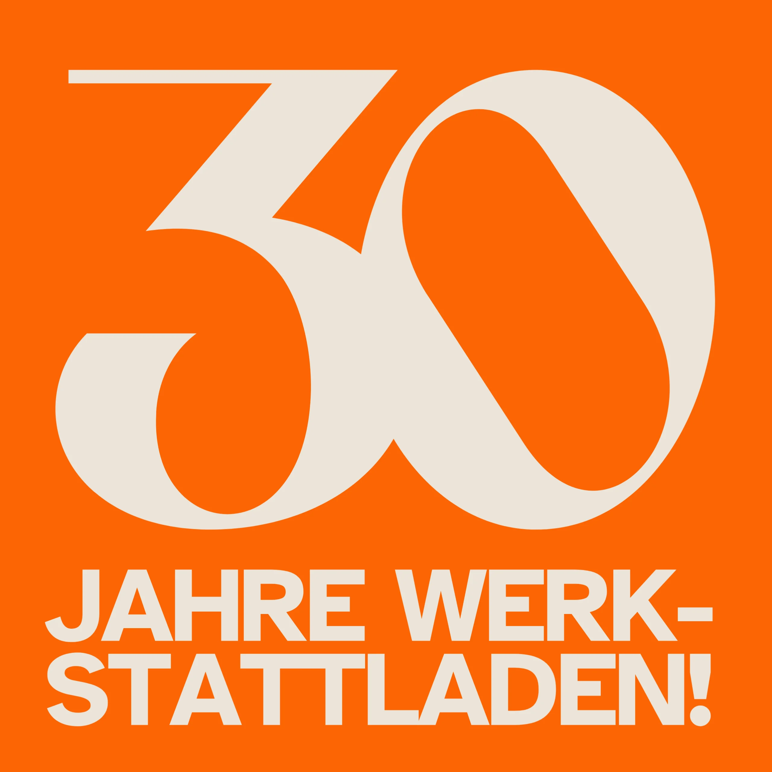 Werkstatt-Laden wird&nbsp;30&nbsp;Jahre&nbsp;alt