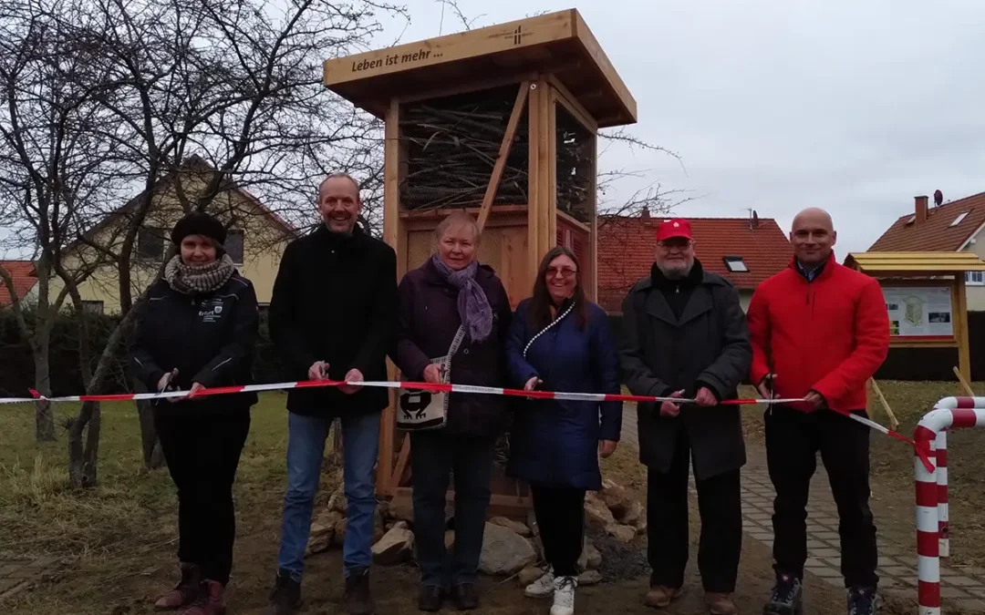 Einweihung des&nbsp;„Lebensturms“&nbsp;in&nbsp;Niedernissa
