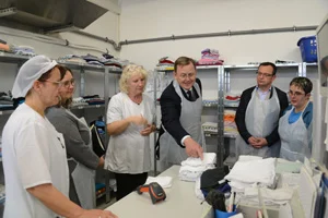 Saubere Sache: Der&nbsp;MP&nbsp;in&nbsp;der&nbsp;Wäscherei
